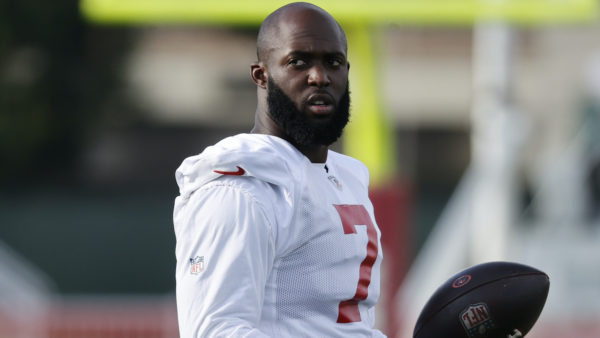 Leonard Fournette on the practice field