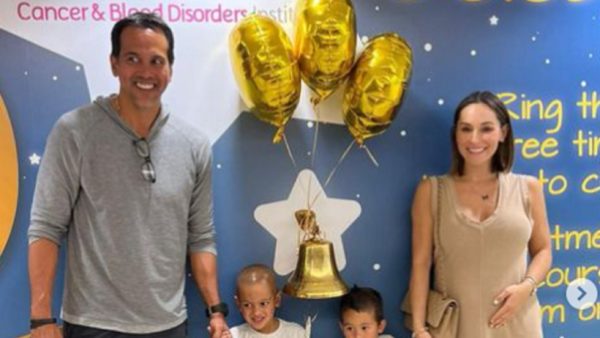 Erik Spoelstra and his family