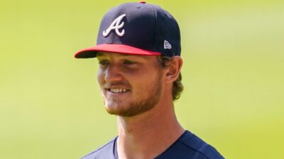 Mike Soroka smiling