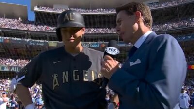 Tom Verducci talks with Shohei Ohtani