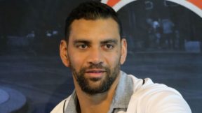 Tyson Ross in a baseball uniform