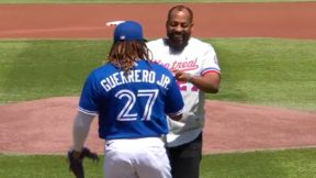 Vladimir Guerrero and father