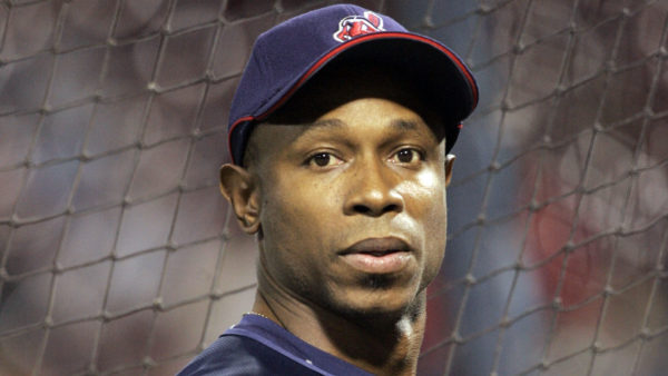 Kenny Lofton with the Indians