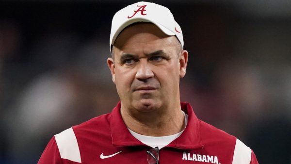 Bill O'Brien on the sideline at Alabama