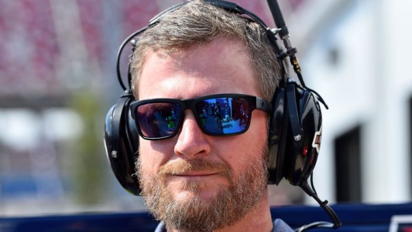 Dale Earnhardt Jr in sunglasses