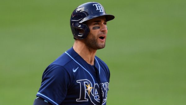 Kevin Kiermaier in Rays uniform