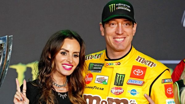 Kyle Busch and his wife Samantha