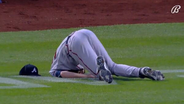 Max Fried on the ground