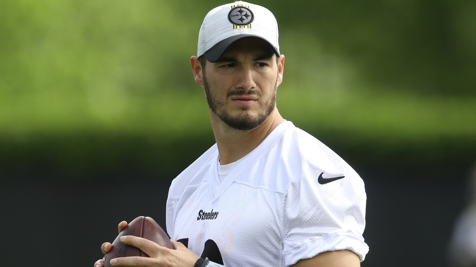 mitch trubisky in a steelers uniform