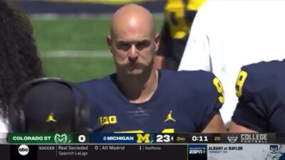 Brad Robbins and his mustache