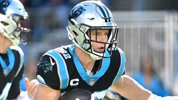 Christian McCaffrey rushes