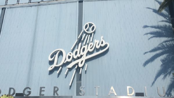 The Los Angeles Dodgers logo