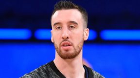 Frank Kaminsky looking on