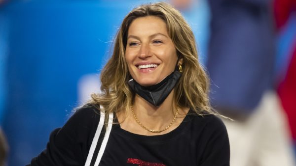 Gisele smiling