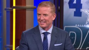 Jason Garrett smiles