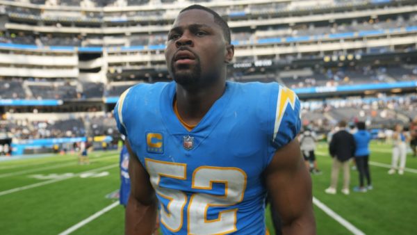 Khalil Mack in Chargers uniform