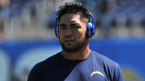 Manti Te'o before an NFL game