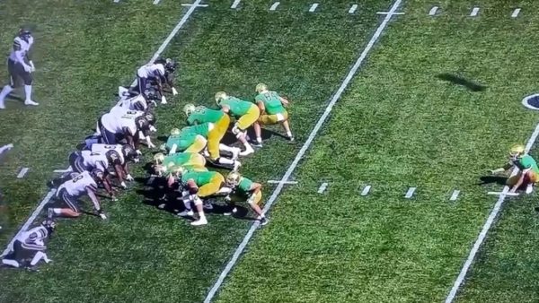 A look at a field goal lineup