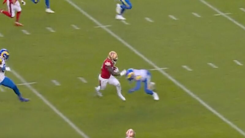 Deebo Samuel burns Jalen Ramsey