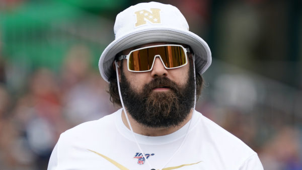 Jason Kelce at the Pro Bowl