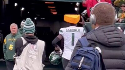 Sauce Gardner taunts Packers fans