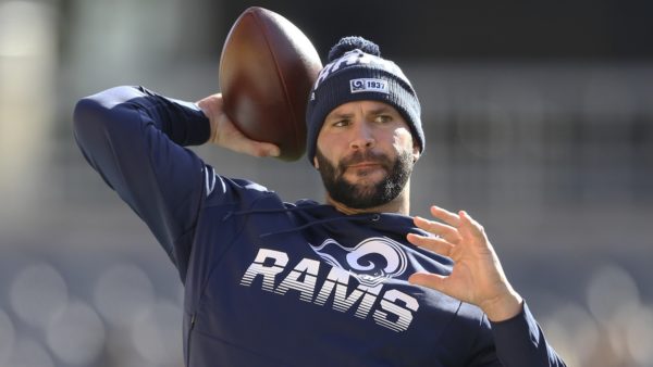 Blake Bortles holds a ball