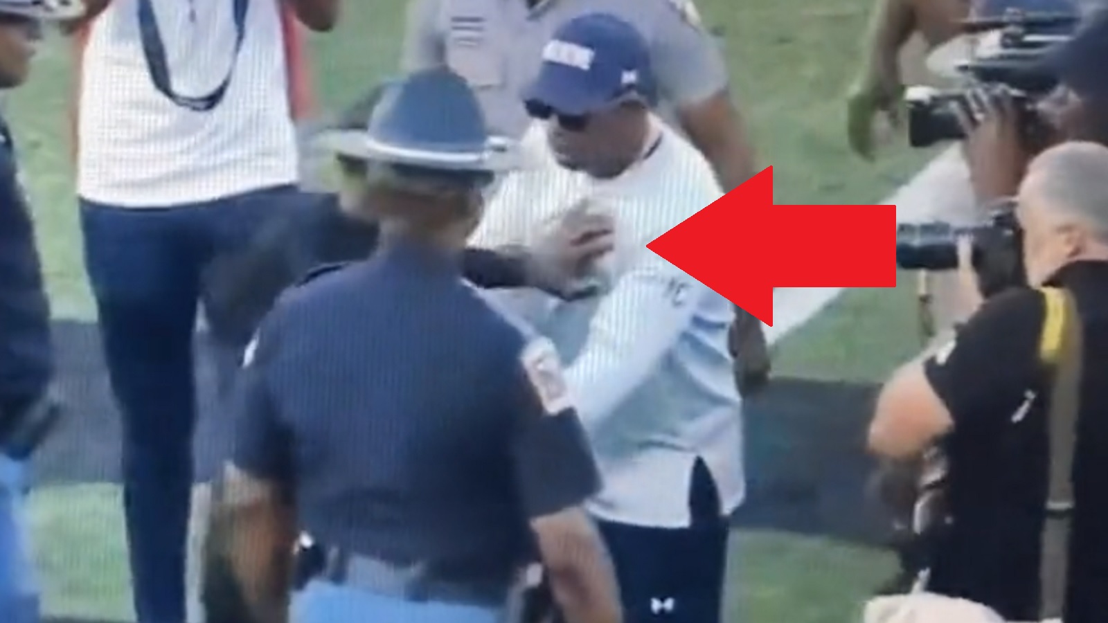 Video: Deion Sanders had testy postgame handshake with Alabama State coach