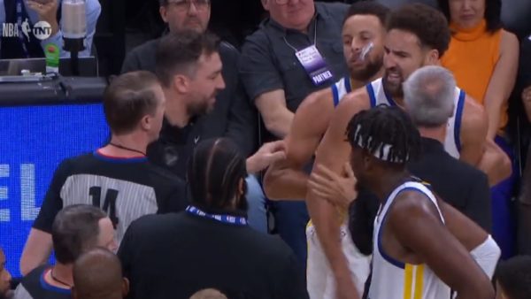 Klay Thompson upset