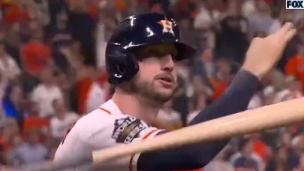 Kyle Tucker gets bubble gum bath after huge homer to ice Game 6