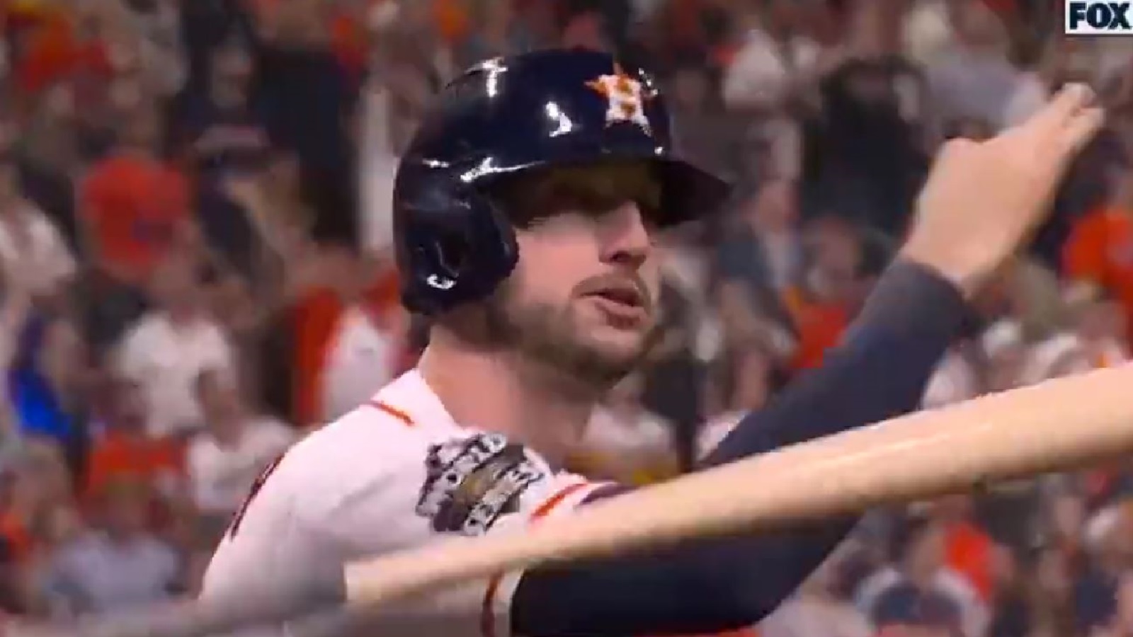 Kyle Tucker goes viral for big bat flips in World Series Game 1