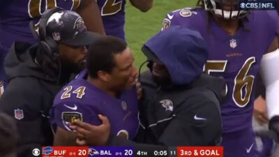 Marcus Peters held back