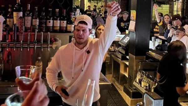 Wil Myers at a bar