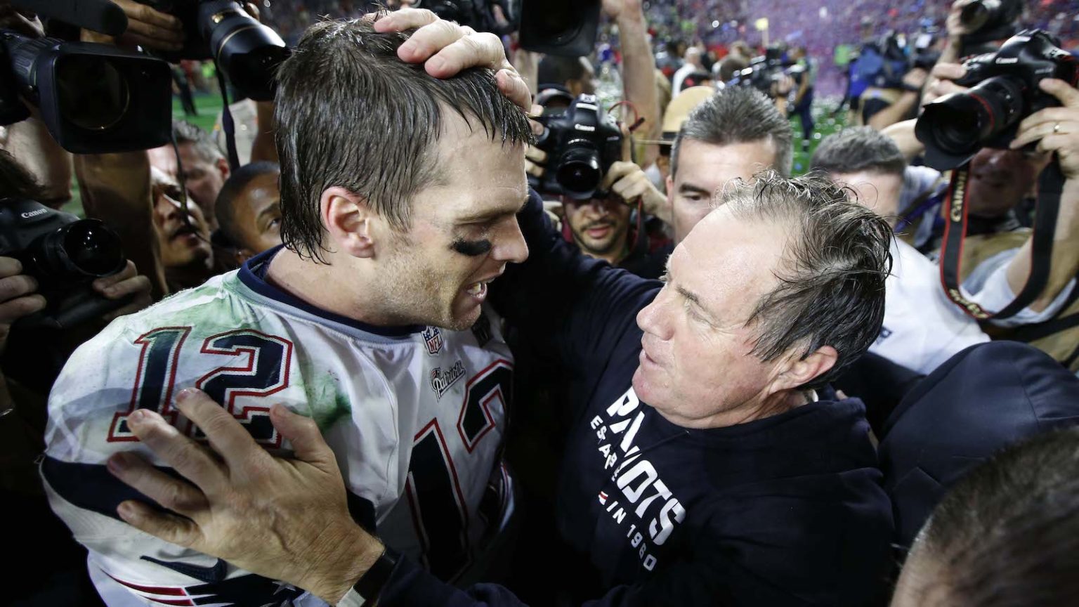 Bill Belichick answers whether Tom Brady deserves statue from Patriots