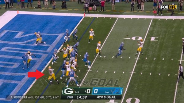 Packers trick play