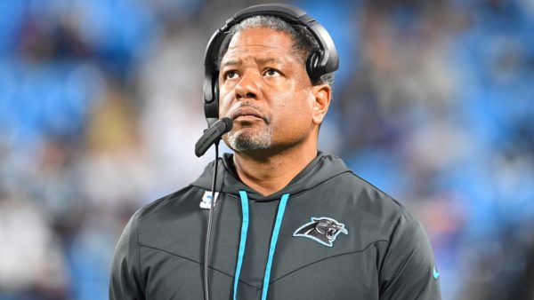 Steve Wilks in a headset