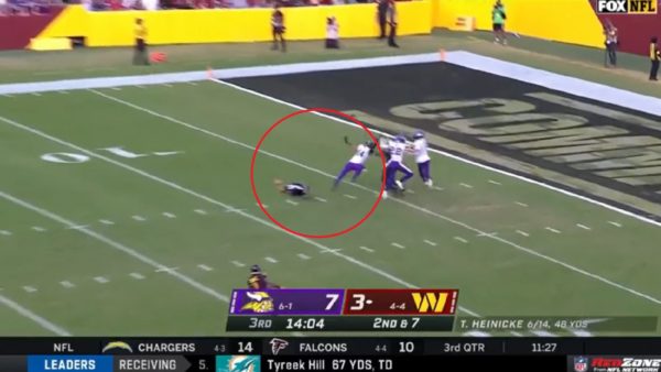 Vikings ref collision