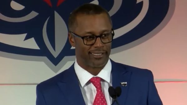 Willie Taggart in a tie