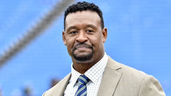 Willie McGinest in a suit