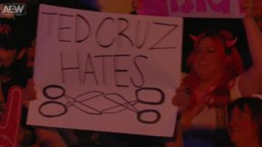 Ted Cruz sign