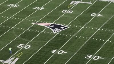 A look at the Patriots logo