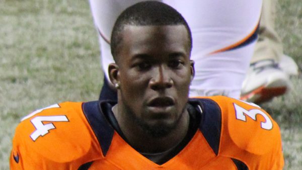 Ronnie Hillman in pads