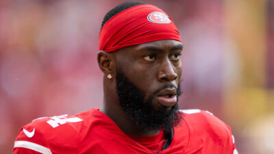 Charles Omenihu on the field