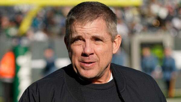 Sean Payton on the sideline