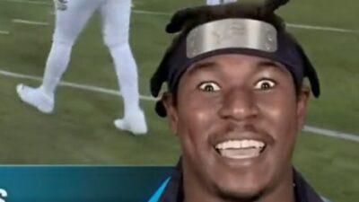 Jamaal Williams looking crazy