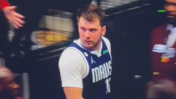 Video: Luka Doncic had tense moment with fan after loss to Clippers