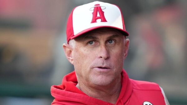Phil Nevin in his Angels uniform