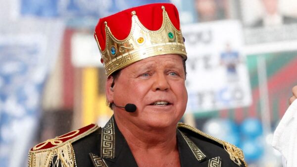 Jerry Lawler on the ESPN set