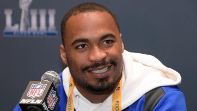 Robert Woods smiling