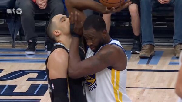 Dillon Brooks and Draymond Green get chippy
