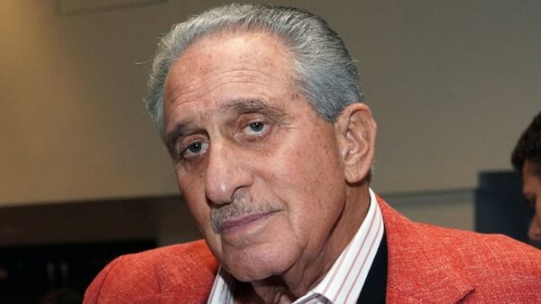 Arthur Blank looks on